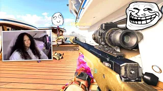 Acting like a BOT then Destroying with a SNIPER (HILARIOUS)