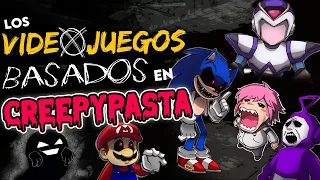 los CREEPYPASTA que TUVIERON VIDEOJUEGOS son ESPANTOSOS 😨 Ft.@CreepyNightmare