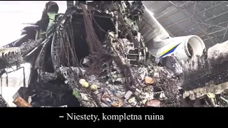 Pilot Antonova AN 225 POKAZUJE CO ZOSTAŁO z największego samolotu świata!