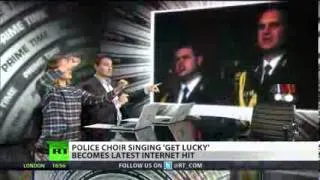 Police choir singing Get Lucky becomes latest hit