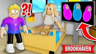 FREUNDIN ist SCHWANGER mit DRILLINGEN in Brookhaven! 😨 (Roblox Brookhaven 🏡RP | Story Deutsch)