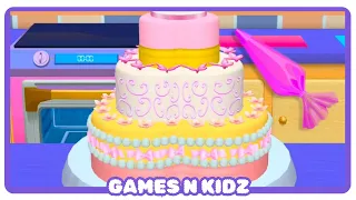 Fun 3D Cake Cooking Game My Bakery Empire Color, Decorate & Serve Cakes - Heart Shape Cake