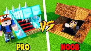 MINECRAFT - TAJNA BAZA PRO VS TAJNA BAZA NOOB | Vito vs Bella