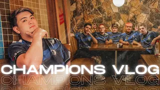 VALORANT CHAMPIONS VLOG | My journey and the future of EG | C0M