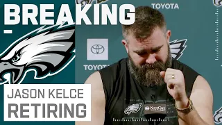 BREAKING NEWS: Jason Kelce Retires