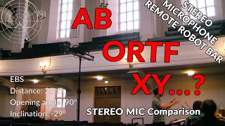 Stereo Mic Comparison (AB, XY, ORTF..) | ORCHESTRA RECORDING | Sennheiser MKH 8020 8040 Comparison