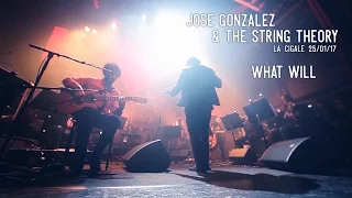 Jose Gonzalez & The String Theory - What Will, live at La Cigale