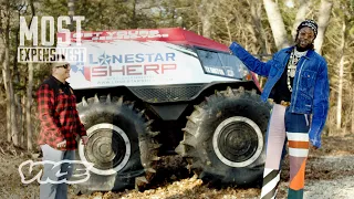 2 Chainz Goes Off-Road in a $120k All-Terrain Vehicle | MOST EXPENSIVEST