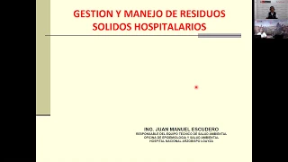 GESTIÓN Y MANEJO DE RESIDUOS SÓLIDOS HOSPITALARIOS