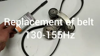 Peugeot 508rxh 3008 508 CITROEN Ds5 Hybrid Drive Belt Fault code P16AB P1383, service instructions