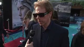 Young Woman And The Sea: Jerry Bruckheimer Red Carpet interview | ScreenSlam
