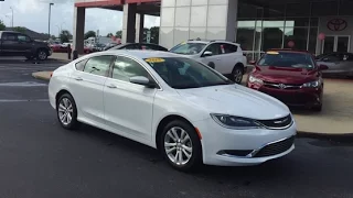 2015 Chrysler 200 Limited Full Tour & Start-up at Massey Toyota