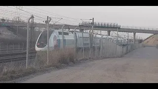 Here is the Ouigo Train in Parla Saturday 18 February 2023