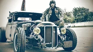 ZIL-130 hot rod, rat rod build handmade