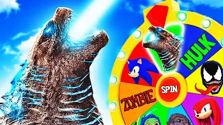 Spinning GODZILLA FORTUNE WHEEL In GTA 5 (Super Strong)