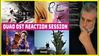 Old Composer Reacts | Ghost of Tsushima, Street Fighter 6, Parasite Eve and Black Desert