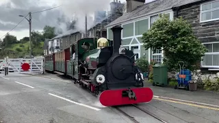 Penrhyn Level Crossing. Ffestiniog Railway