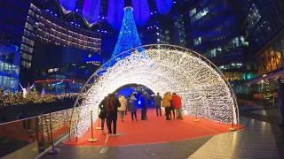 Berlin walk - The Christmas lights at Berlin (ベルリン 2019 クリスマスマーケット) - 4K