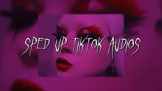 sped up tiktok audios / nightcore ️pt.37