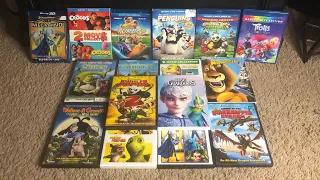 My Dreamworks BluRay/DVD Collection - 2023 Update