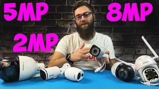 РАЗНИЦА 2MP 5MP 8MP КАМЕР И КАКУЮ ИЗ НИХ ВЫБРАТЬ