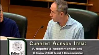 Edina Community Health Committee / December 2, 2013