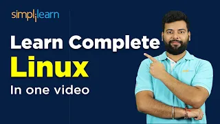 🔥 Linux Full Course for Beginners in 3 Hours|Linux Full Course 2024|Linux Tutorial 2024|Simplilearn
