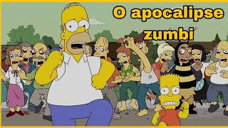 O apocalipse zumbi em os Simpsons