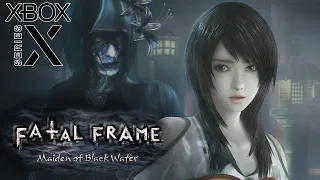 Fatal Frame: Maiden of Black Water (Xbox Series X) First Hour of Gameplay - Japanese DUB [4K 60FPS]