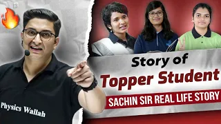 Real Story of Topper Student🔥| Sachin Sir Real Story | IIT JEE NEET UPSC Motivation | PhysicsWallah
