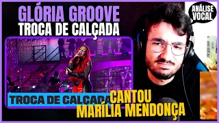 GLÓRIA GROOVE FAZ HOMENAGEM A MARÍLIA MENDONÇA! PROF VOCAL