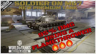 World of Tanks Console SOLDIER ON M67 Flamethrower vs. MAUS l WOTC (created by JBMNT_SVK_)