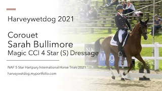 Sarah Bullimore and Corouet Magic CCI 4 Star Short; NAF 5* International Hartpury Horse Trials 2021