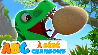 À Bébé Chansons | Chanson des Dinosaures - Dinosaur Song | Comptines Pour Bébés