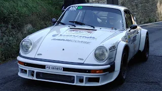 40 Rally Trofeo Aci Como 4 Storico 2021 partenza shakedown Porsche 911 gr 4 22 ottobre