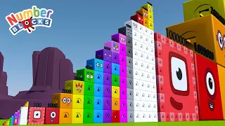 Looking for Numberblocks Puzzle Step Squad 1 to 13000 to 100 MILLION to 500,000,000 MILLION BIGGEST!
