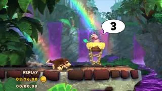 Donkey Kong Country: Tropical Freeze - All Shiny Gold Medals