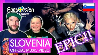 Raiven - Veronika | Slovenia 🇸🇮 | Official Video | Eurovision 2024 | REACTION #slovenia #reaction