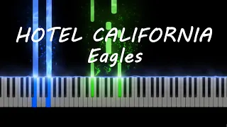 Eagles "Hotel California" Piano Solo, Piano Tutorial - part 1 (Intro)