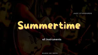 Summertime - Jazz Backing Track [80 Bpm]