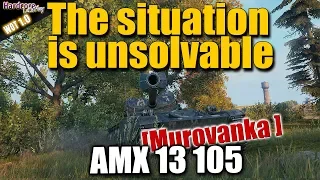 WOT: AMX 13 105 with a unbelievable carry, WORLD OF TANKS