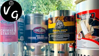 Weber Chimney Starter VS Pit Boss Chimney Starter, Char Griller and Kingsford Chimney Starter