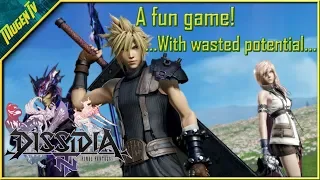 Dissidia Final Fantasy NT: Fun game with wasted potential