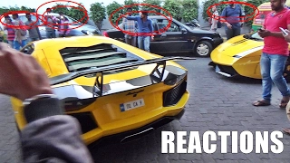 2 Lamborghinis Enter Petrol Station In INDIA & This Happens