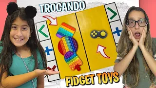 TROCA DE FIDGET TOYS | TROCANDO FIDGET TOYS | Fidget trading |