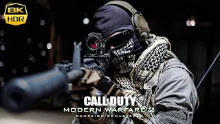 Modern Warfare 2 Loose Ends Veteran [8K UHD HDR 60FPS ] RTX 3090 Call Of Duty Remastered