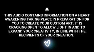 A heart awakening in preparation for the creation of your custom art