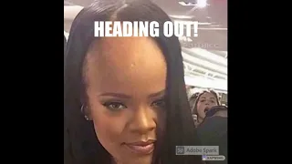 Stan Twitter: Rihanna heading out (heading out meme)