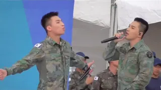 Taeyang/Daesung, bangbangbang fantastic at Jisanggun festival | TAEYANG G DRAGON