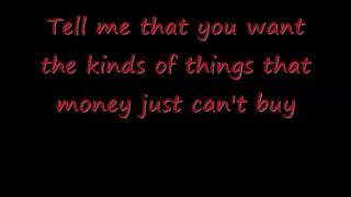 The Beatles- Can't buy me love (with on screen lyrics)